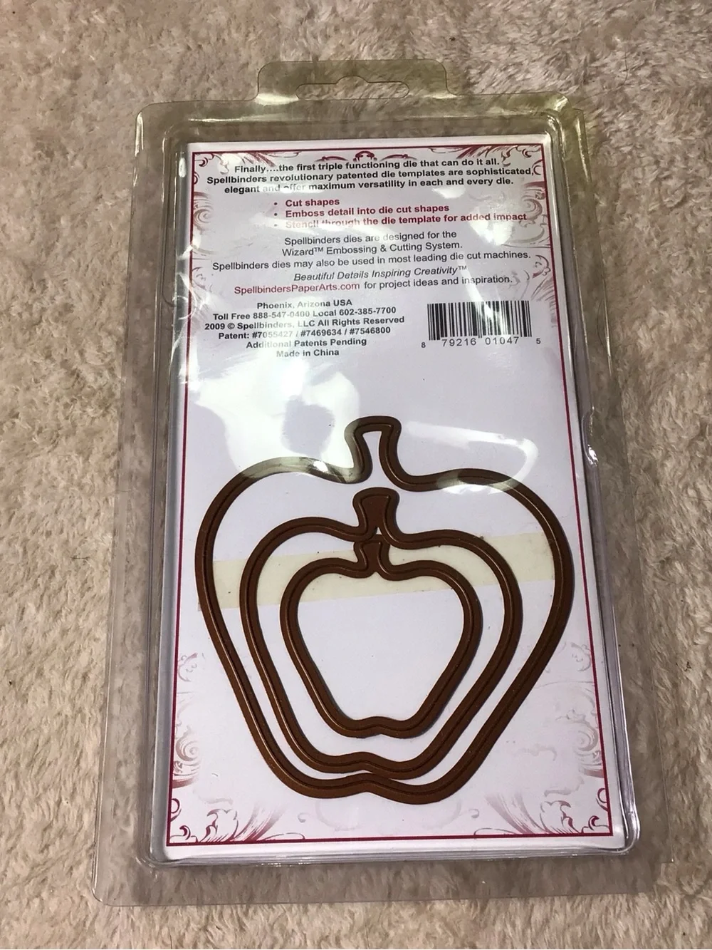 Spellbinders Shapeabilities Nested Apples Die Set